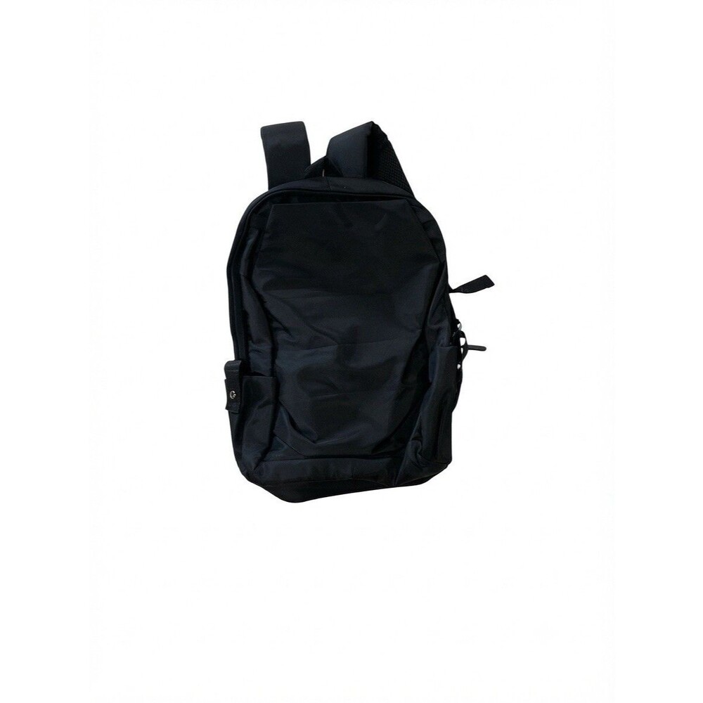 Students Black Laptop Backpack With USB Charging Port Travel School Commuter Bag